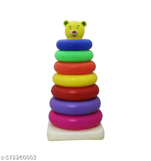 Teddy Rings for Kids with Play Set Toy,