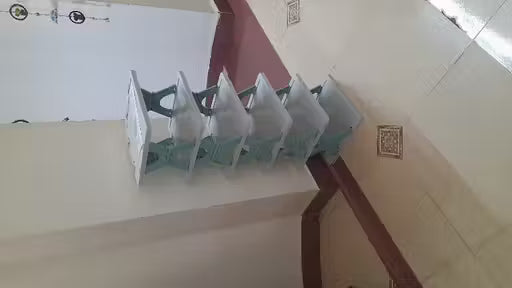 6 Layer shoes rack for home plastic