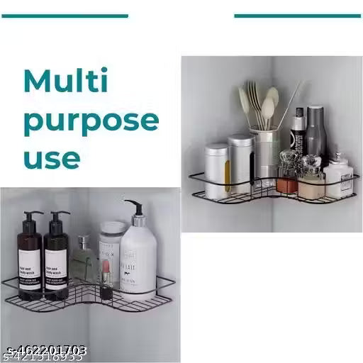 (PACK OF 2 ) Metal Bathroom Corner Rack