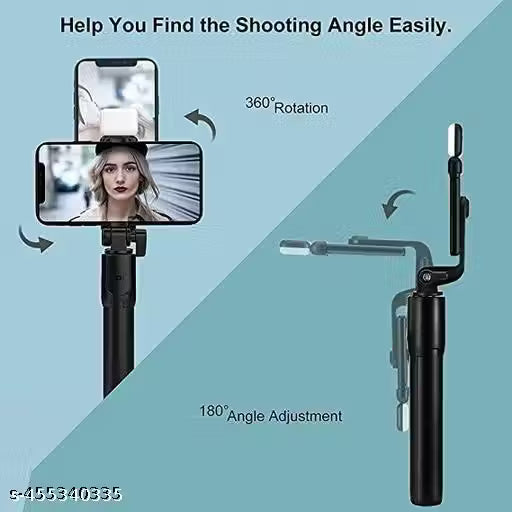 3-in-1 Multifunctional Bluetooth Extendable Selfie Sticks