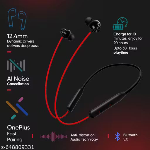 Bluetooth Wireless in Ear Earphones with Mic