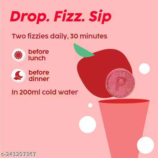 PLIX - THE PLANT FIX Apple Cider Vinegar Effervescent