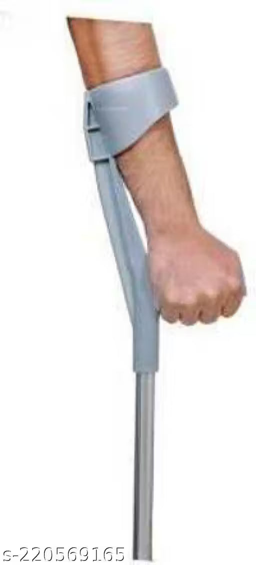 Elbow Grey Crutch Height Adjustable Walking stick
