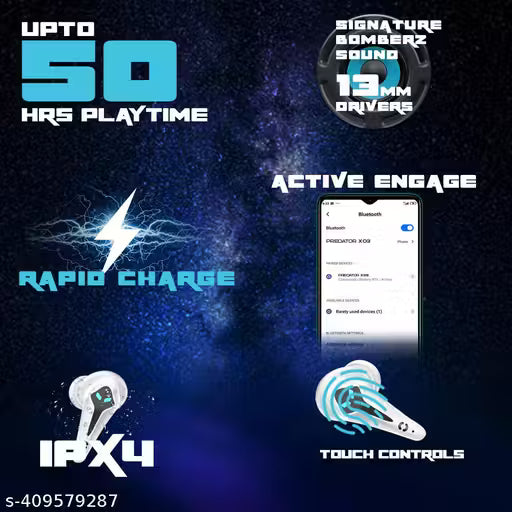 Gaming Earbuds with 35MS Low Latency