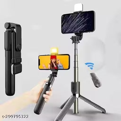 Bluetooth Extendable Selfie Stick with Wireless Remote