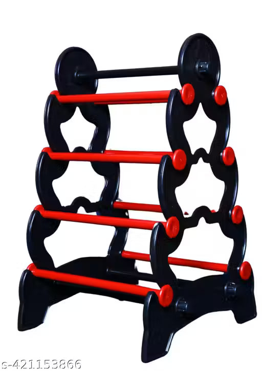 DPS 4 step double side(Black with red) bangle stand